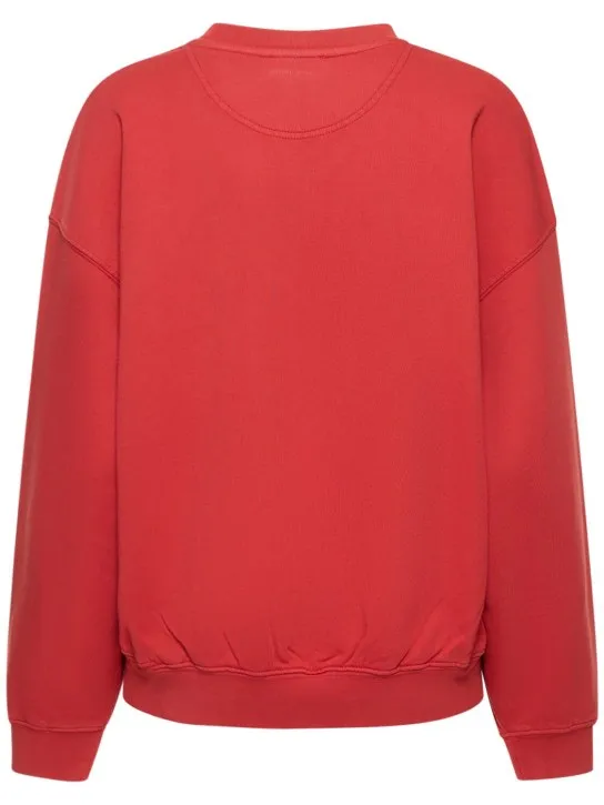 ANINE BING   Jaci logo cotton sweatshirt 
