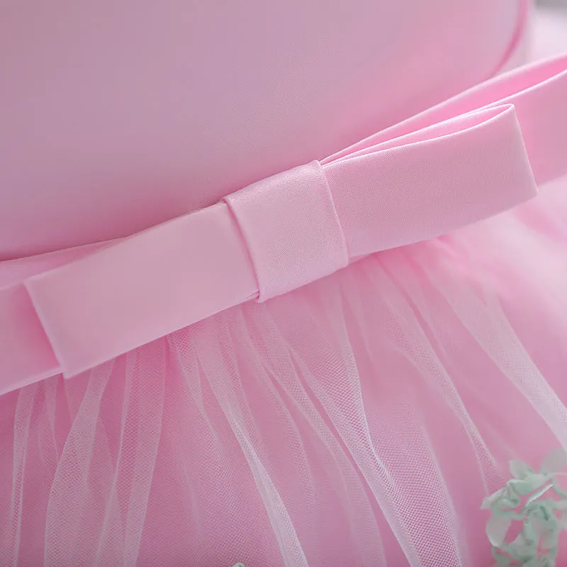 Baby Girl Dress Flowers Eye-Catching Dress (3-12 Months)