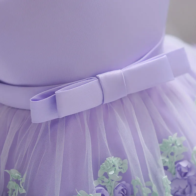 Baby Girl Dress Flowers Eye-Catching Dress (3-12 Months)