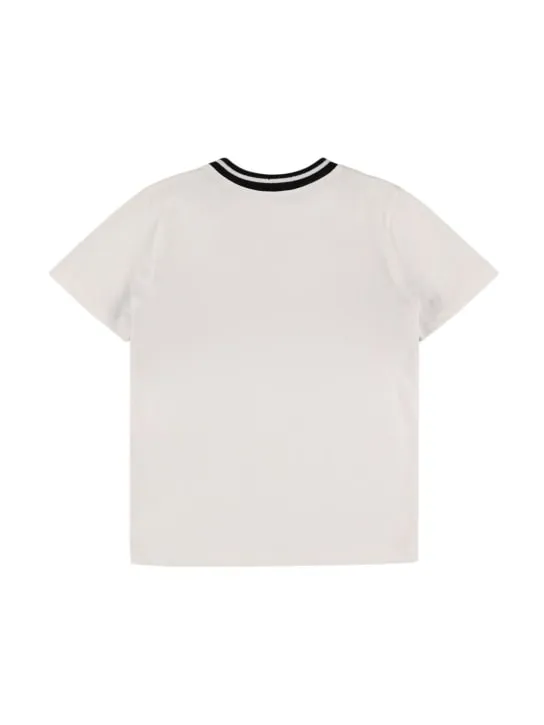 Balmain   Cotton jersey t-shirt w/ logo 