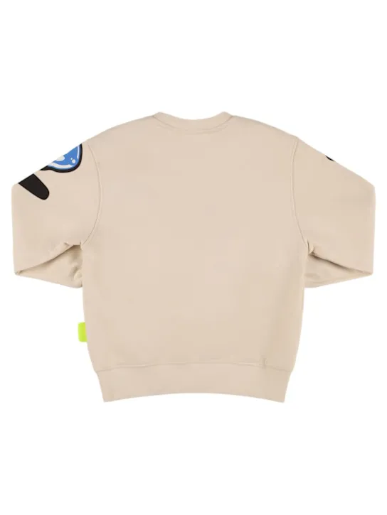 Barrow   Printed cotton crewneck sweatshirt 