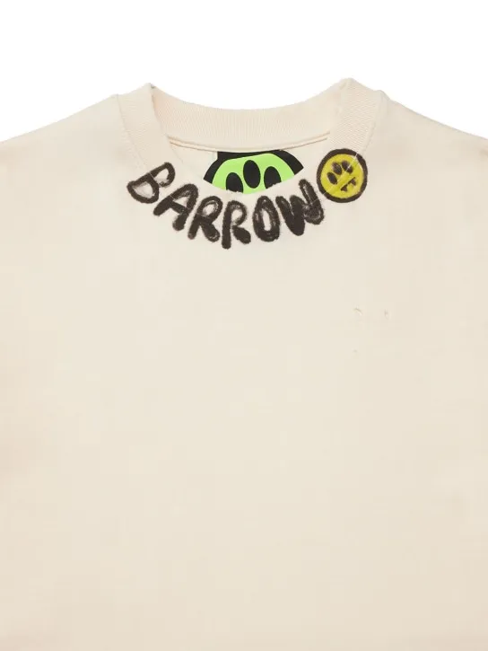 Barrow   Printed cotton jersey t-shirt 