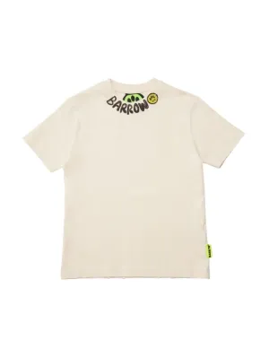 Barrow   Printed cotton jersey t-shirt 