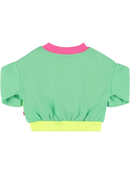 Billieblush   Printed cotton blend sweatshirt 