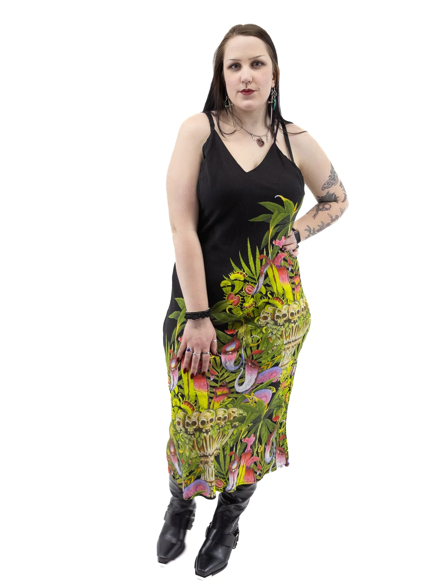 Bone Church Slip Dress PRETTY SNAKE