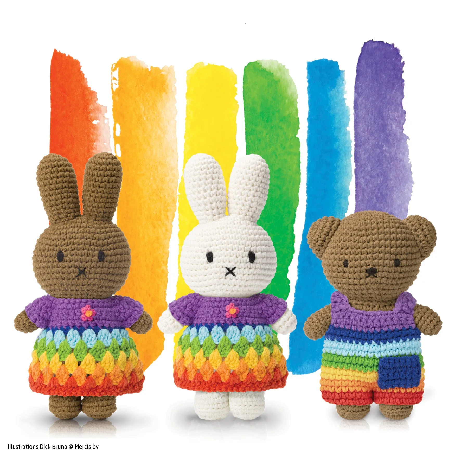 Boris with Rainbow Overall