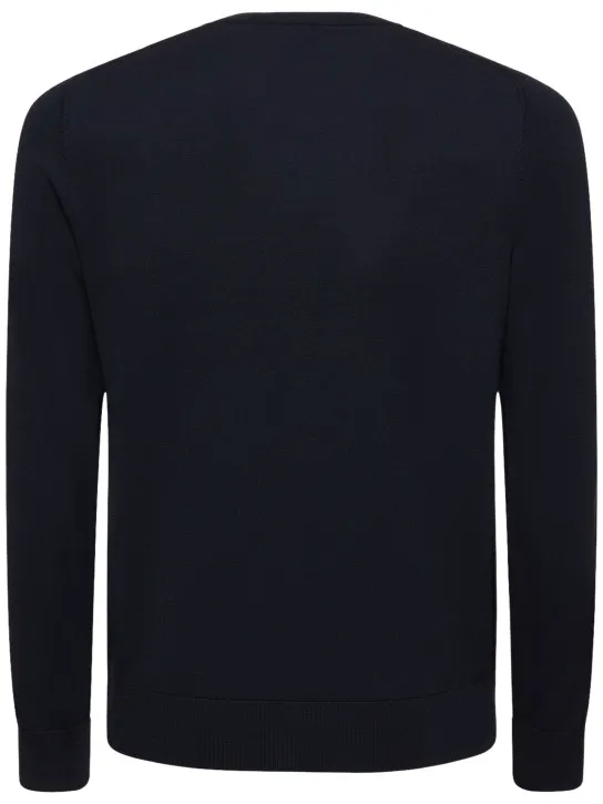 Brioni   Fine wool crewneck sweater 