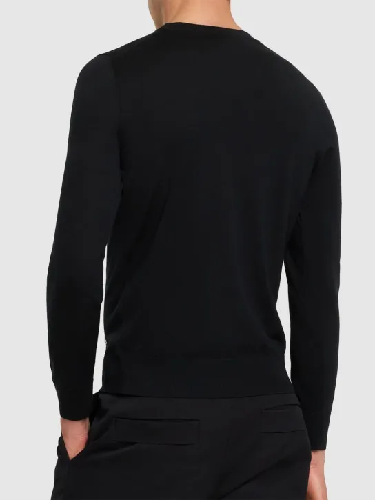 Brioni   Fine wool crewneck sweater 