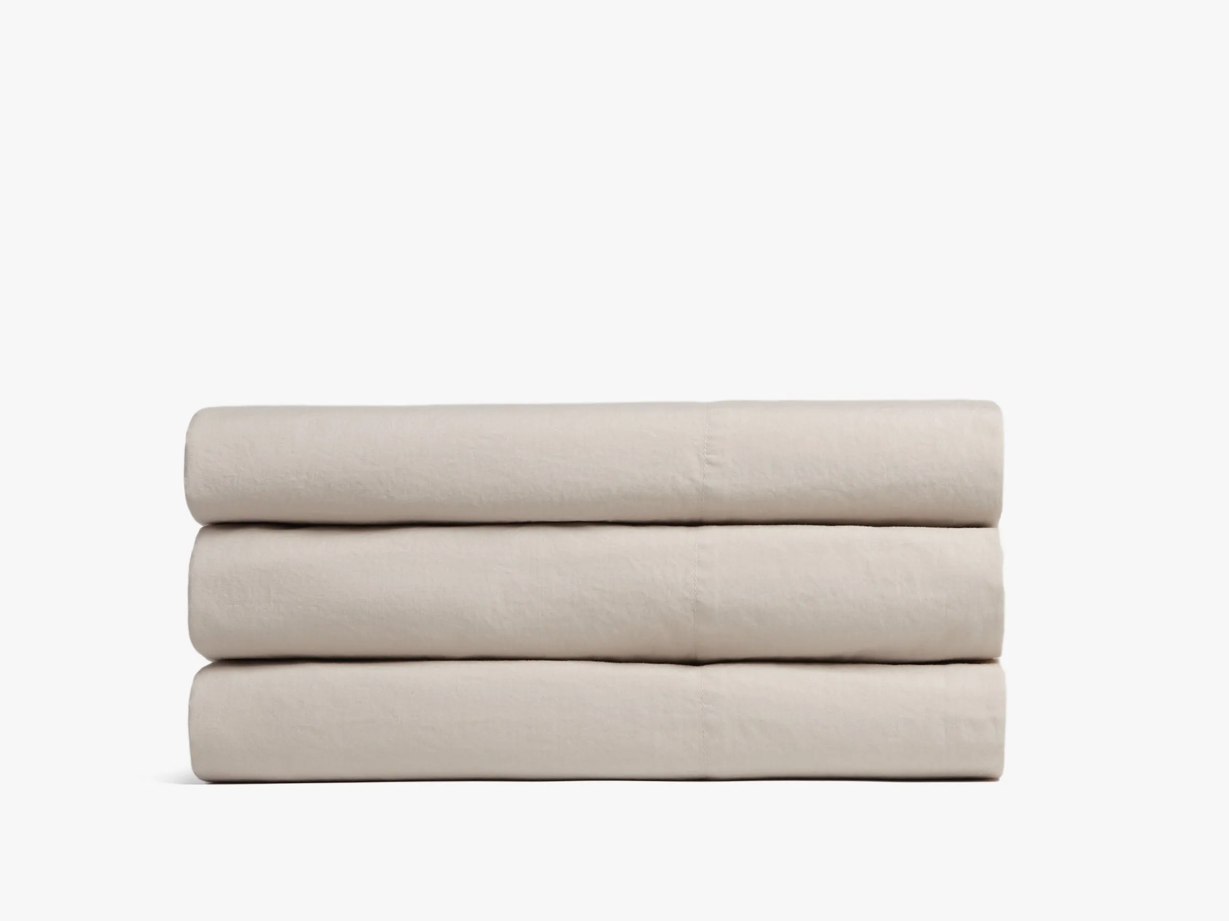 Brushed Cotton Top Sheet (Bone)