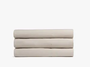 Brushed Cotton Top Sheet (Bone)