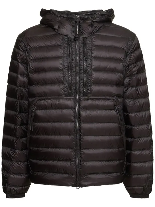C.P. Company   D.D. Shell goggle down jacket 