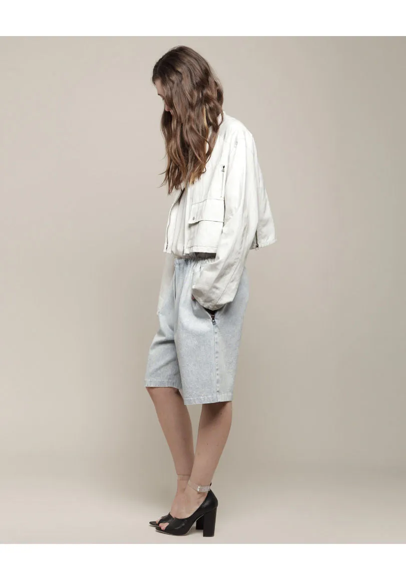 Cropped Oversized Jacket