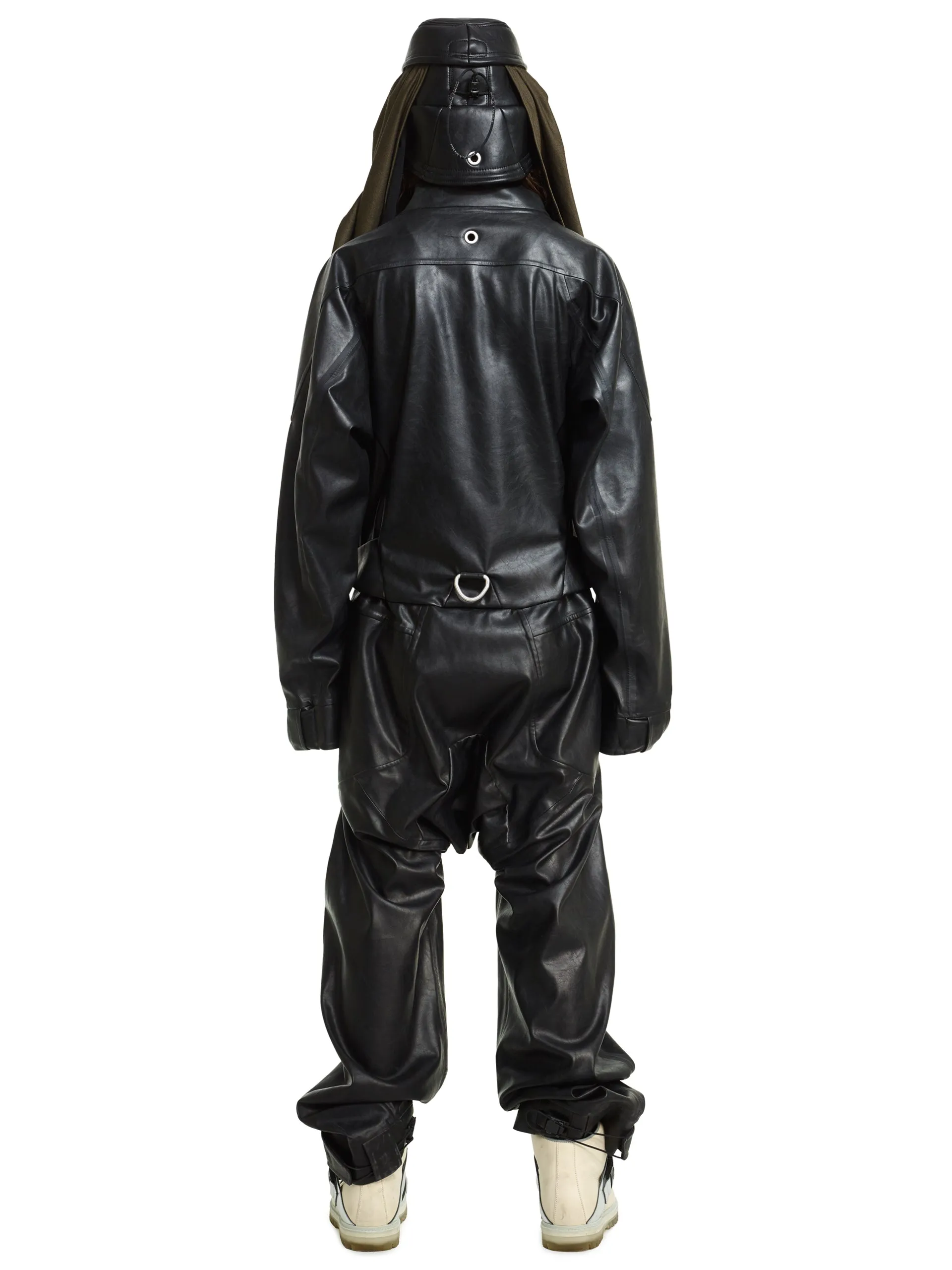 Darkseer's synthetic leather jumpsuit