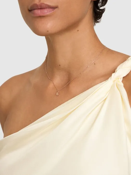 DoDo   9k Mini Four-leaf clover collar necklace 