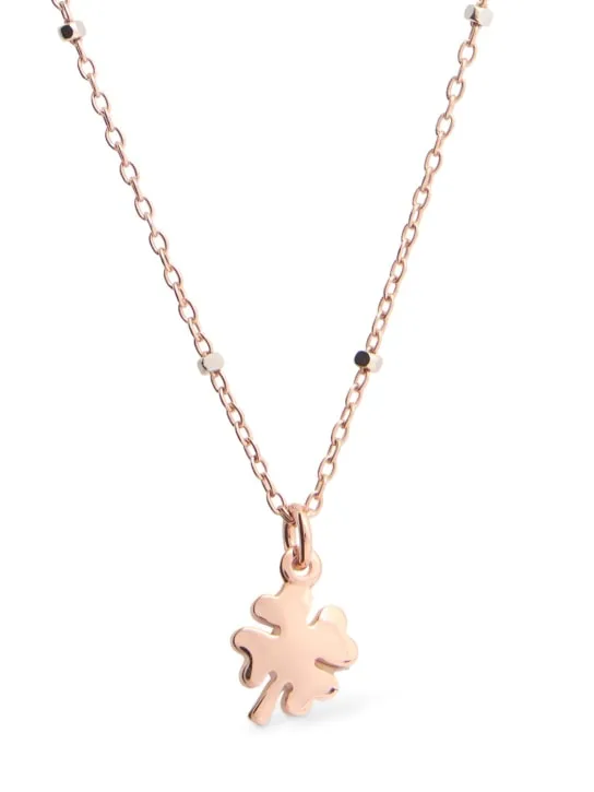 DoDo   9k Mini Four-leaf clover collar necklace 