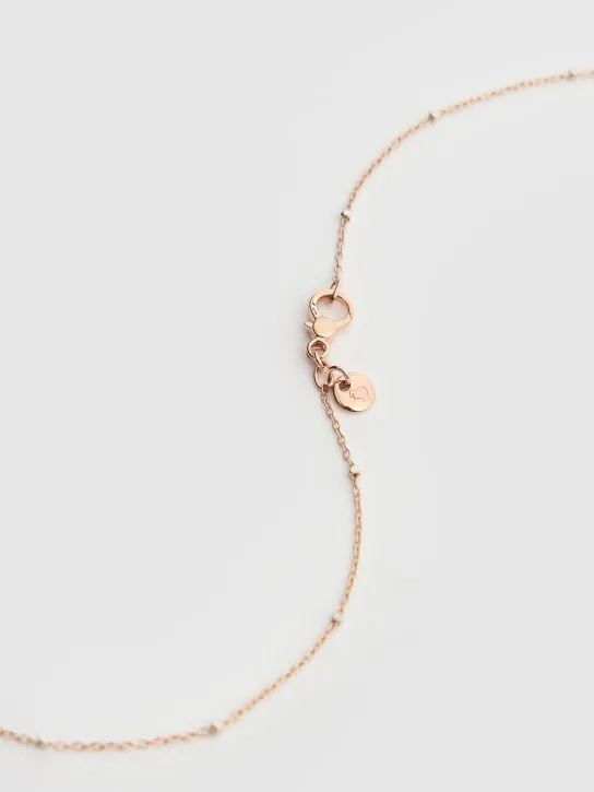DoDo   9k Mini Four-leaf clover collar necklace 