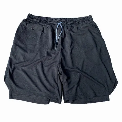 Double Layer Shorts Men