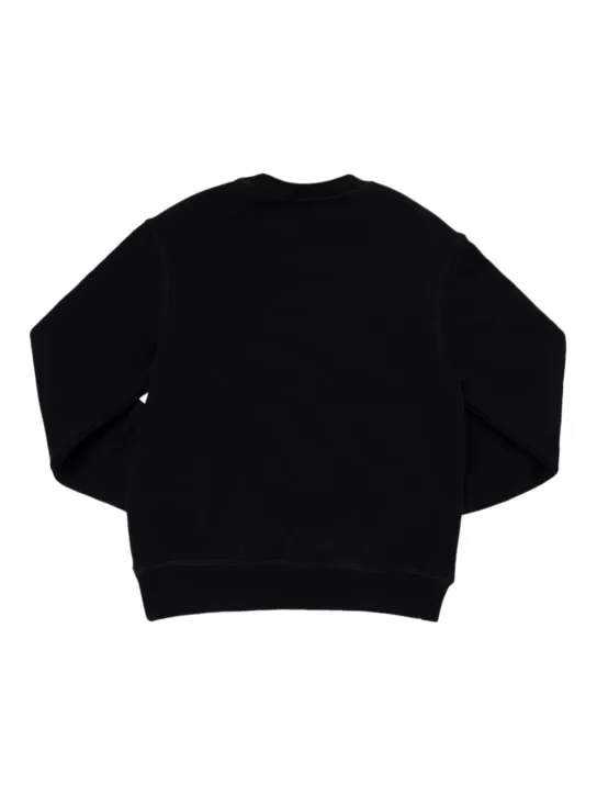 Dsquared2   Logo print cotton sweatshirt 