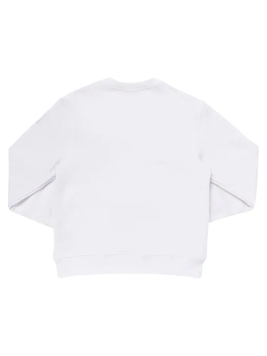 Dsquared2   Logo print cotton sweatshirt 