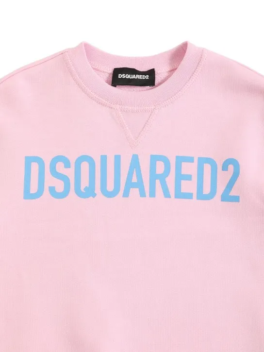 Dsquared2   Logo printed cotton sweatshirt 