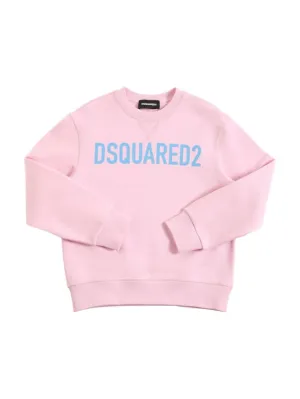 Dsquared2   Logo printed cotton sweatshirt 