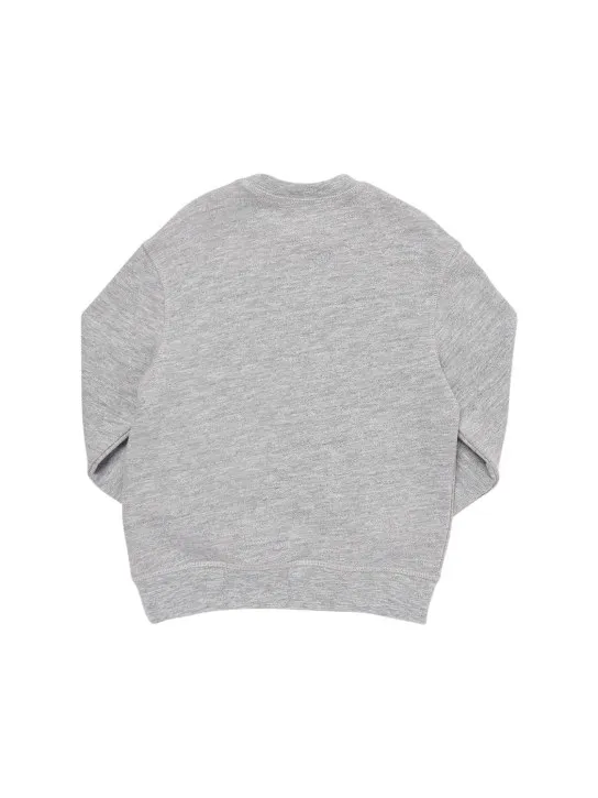 Dsquared2   Logo rubberized cotton sweatshirt 