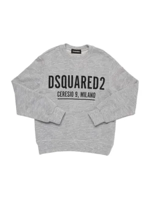 Dsquared2   Logo rubberized cotton sweatshirt 