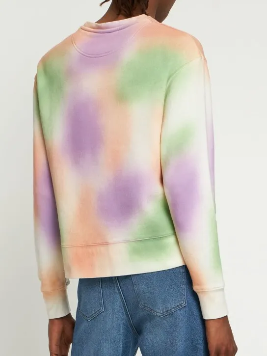 EGONlab   Eat Me tie dye cotton jersey sweatshirt 
