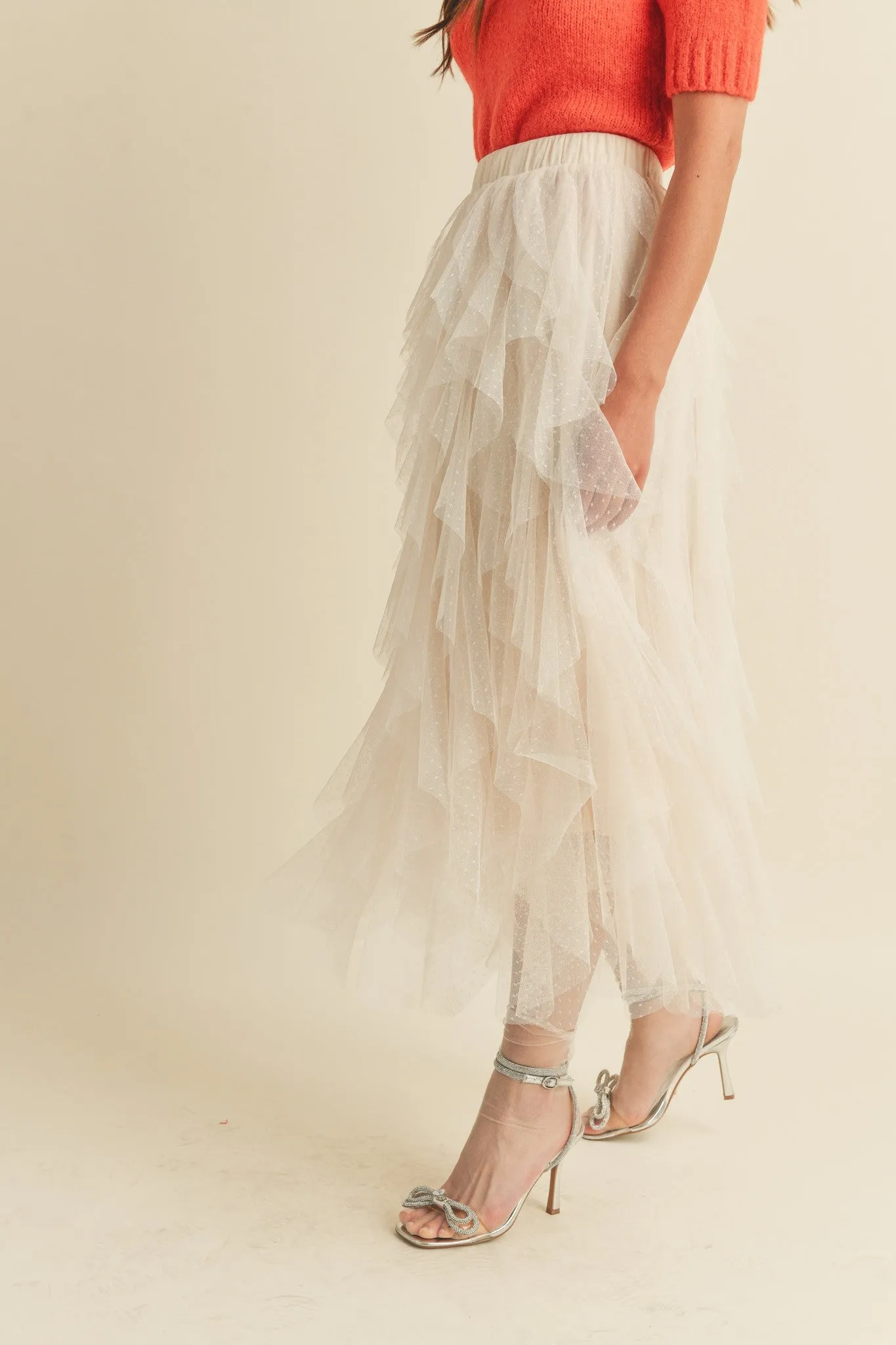 Feels Like A Dream Midi Skirt