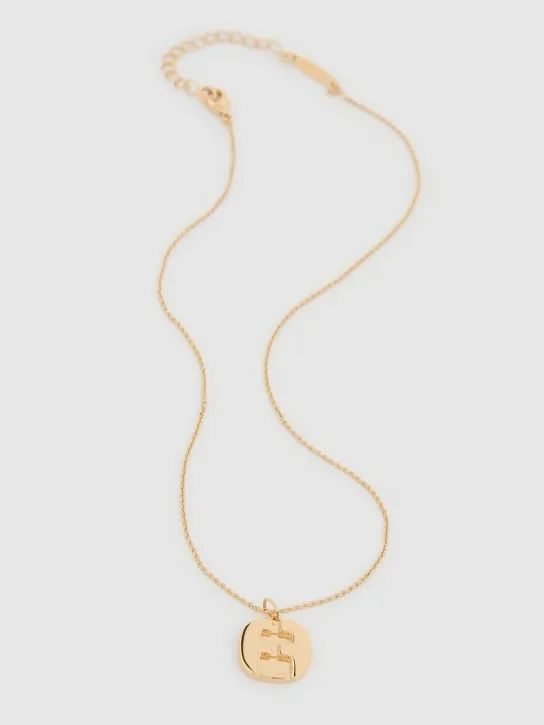 Ferragamo   FF collar necklace 
