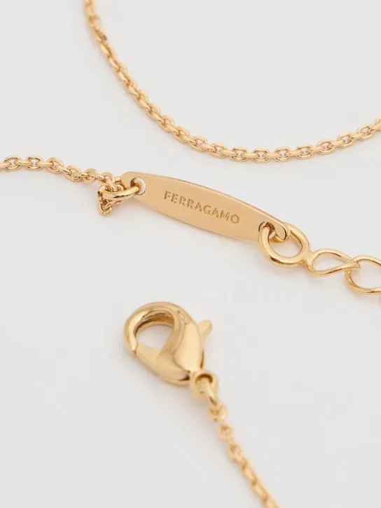 Ferragamo   FF collar necklace 