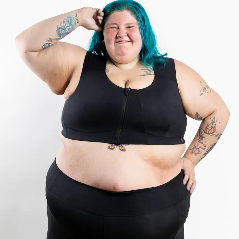 Freedom II Zip Bra - Max Support
