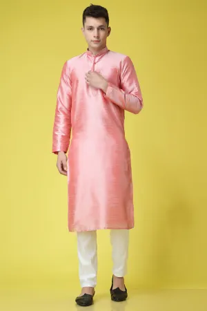 French Aroma Silk Kurta Pajama