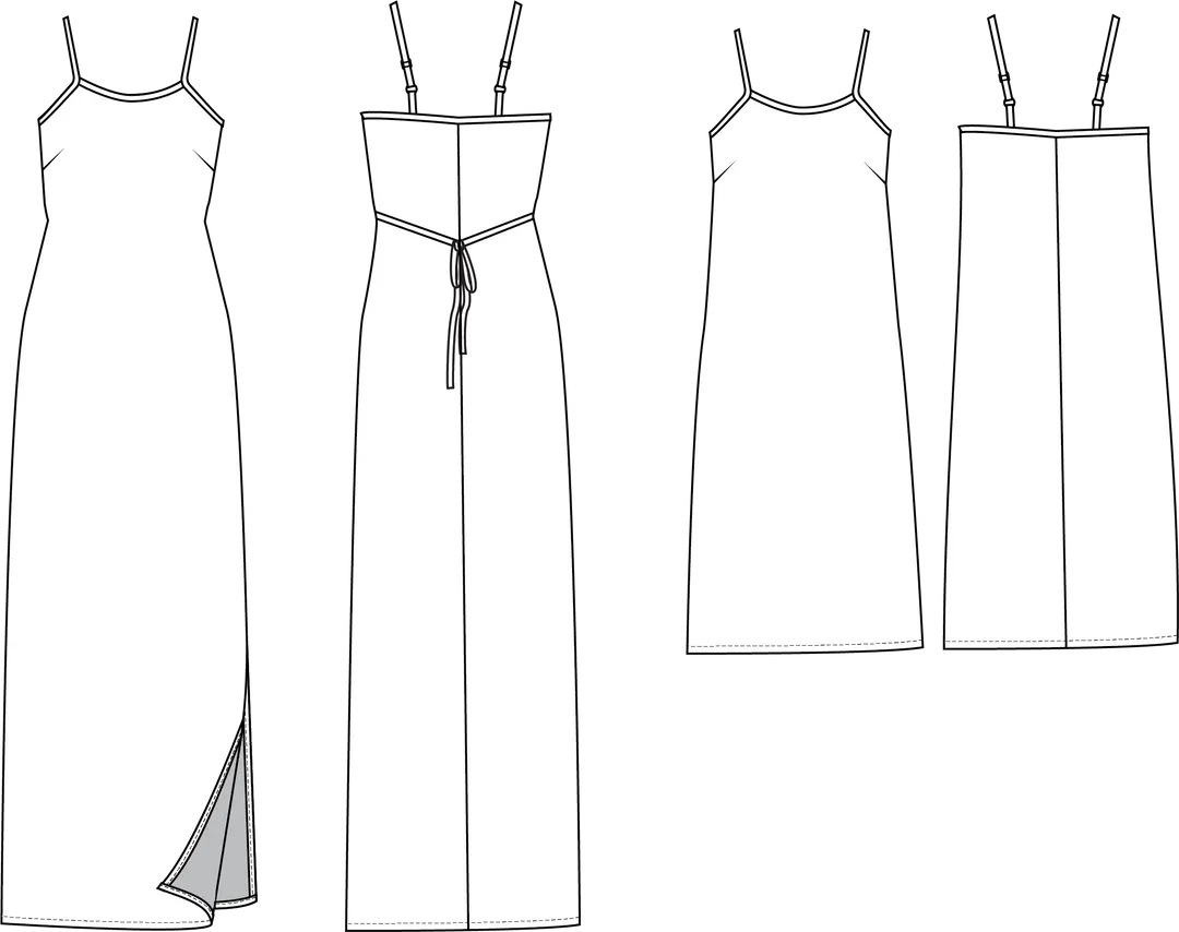 Friday Pattern Co., the Saltwater Slip Sewing Pattern