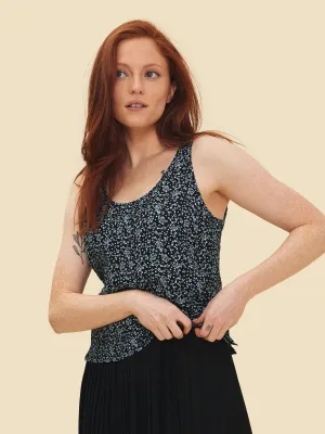 Ginny Meadow Flowers Top