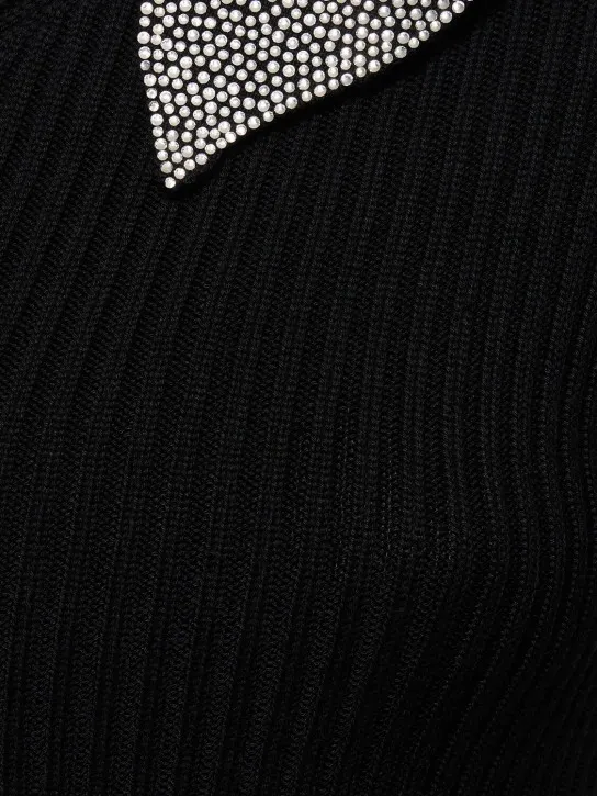 Giuseppe Di Morabito   Embellished cotton top 
