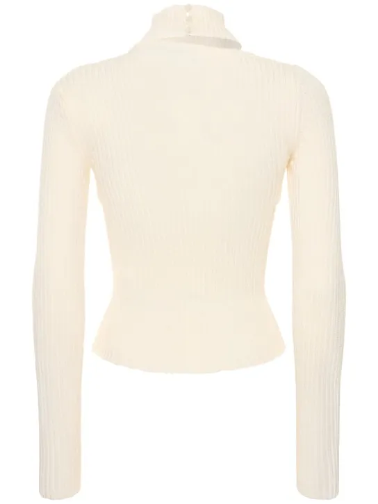 Giuseppe Di Morabito   Embellished cotton top 