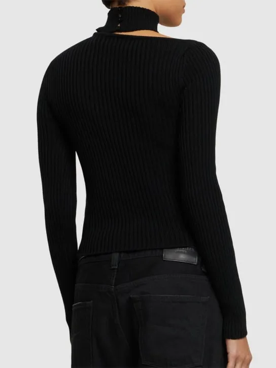 Giuseppe Di Morabito   Embellished cotton top 