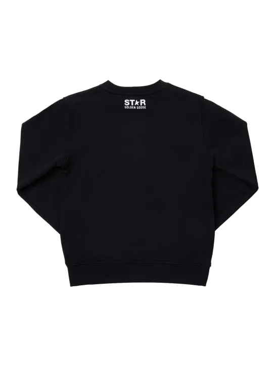 Golden Goose   Star print cotton blend sweatshirt 