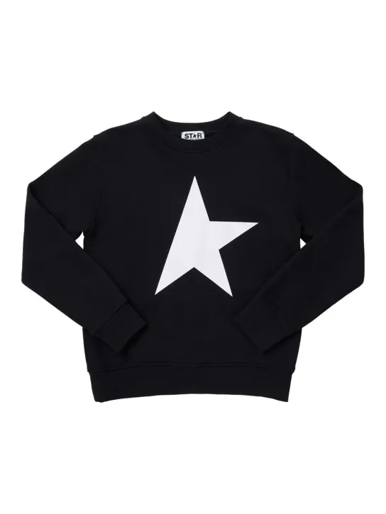 Golden Goose   Star print cotton blend sweatshirt 