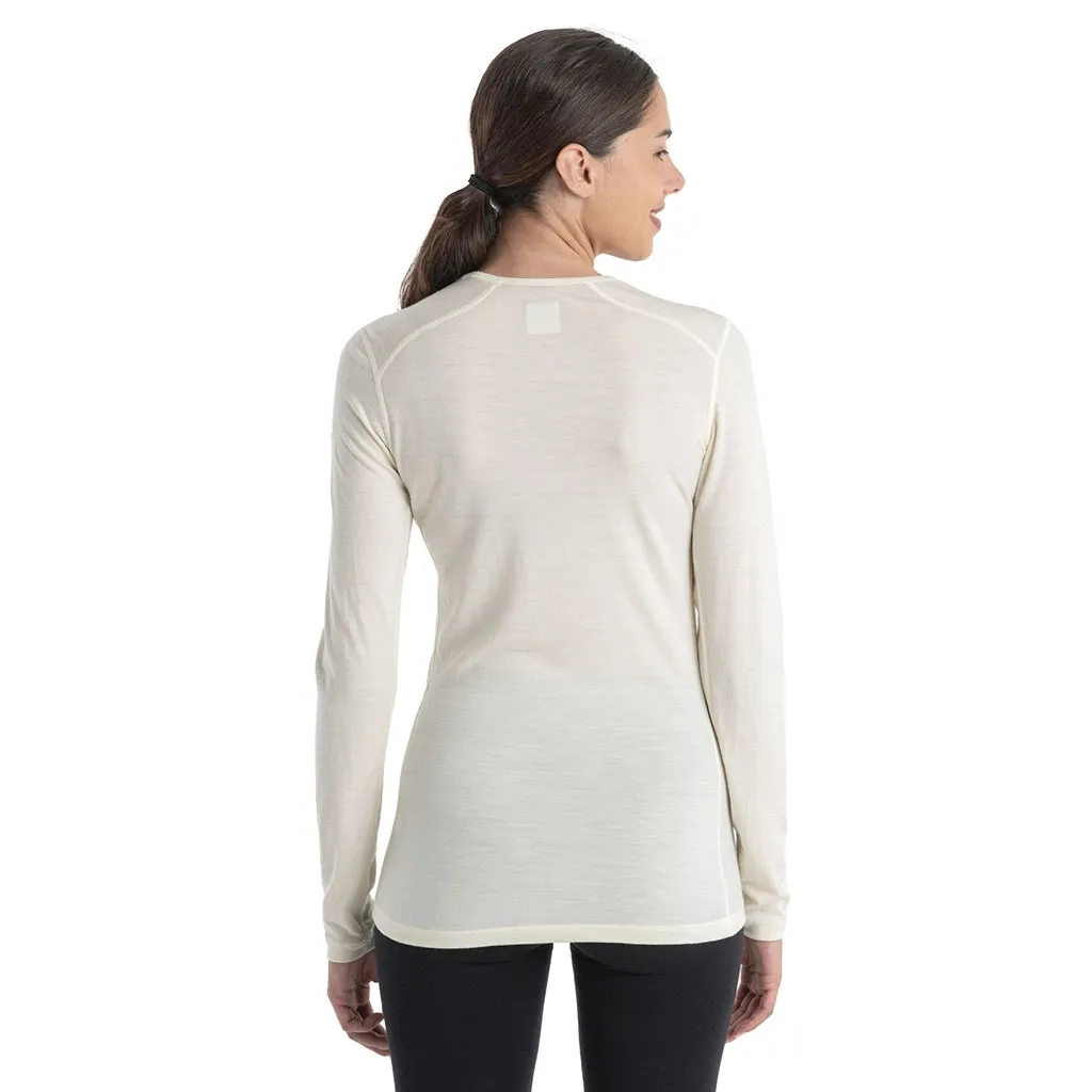 Icebreaker Women's 200 Oasis Long Sleeve Crewe