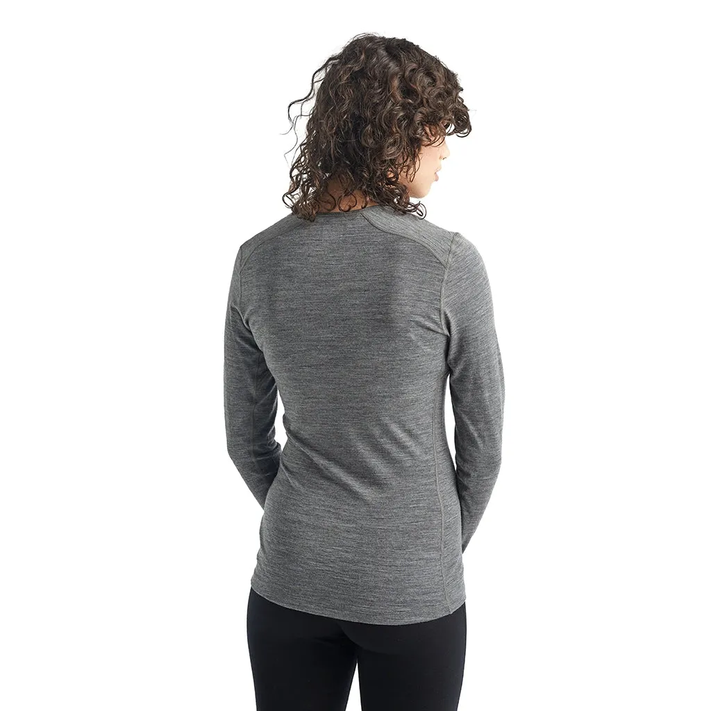 Icebreaker Women's 200 Oasis Long Sleeve Crewe