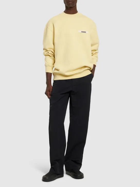 Jacquemus   Le Cotton Gros Grain sweatshirt 