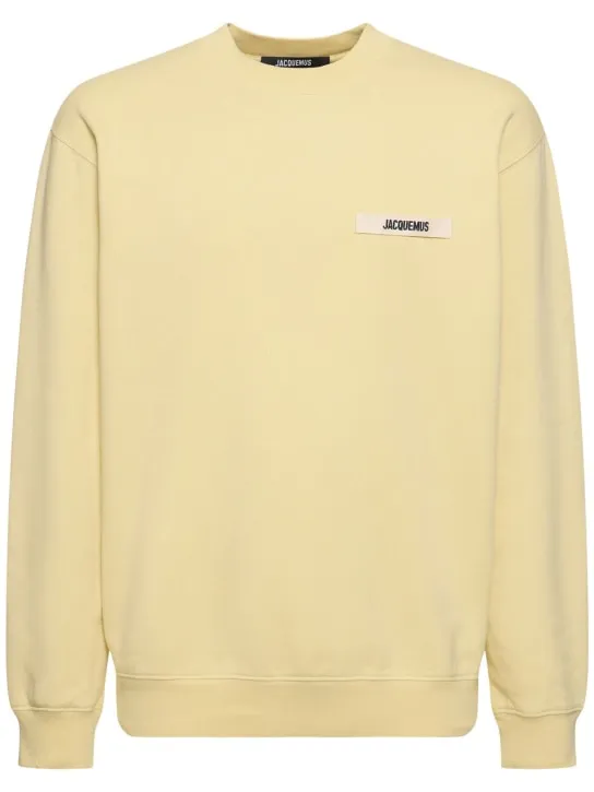 Jacquemus   Le Cotton Gros Grain sweatshirt 