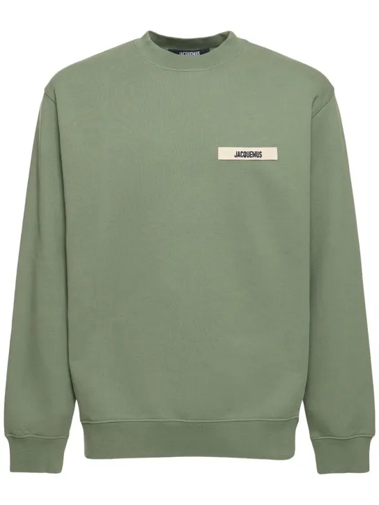 Jacquemus   Le Cotton Gros Grain sweatshirt 