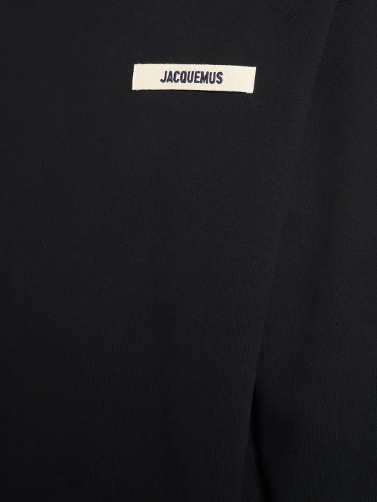 Jacquemus   Le Cotton Gros Grain sweatshirt 