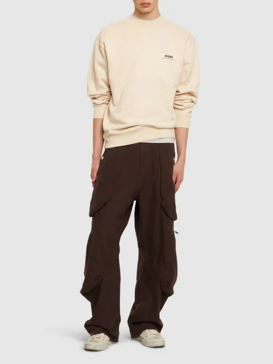 Jacquemus   Le Cotton Gros Grain sweatshirt 