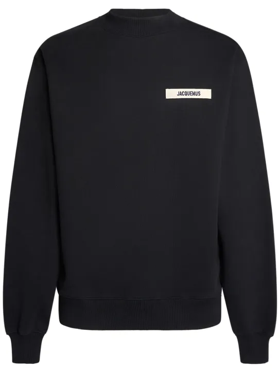 Jacquemus   Le Cotton Gros Grain sweatshirt 