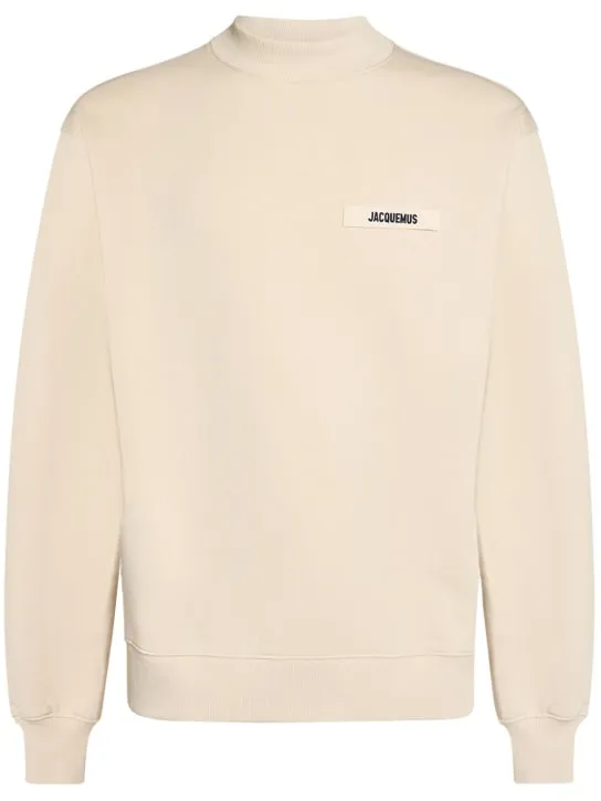 Jacquemus   Le Cotton Gros Grain sweatshirt 