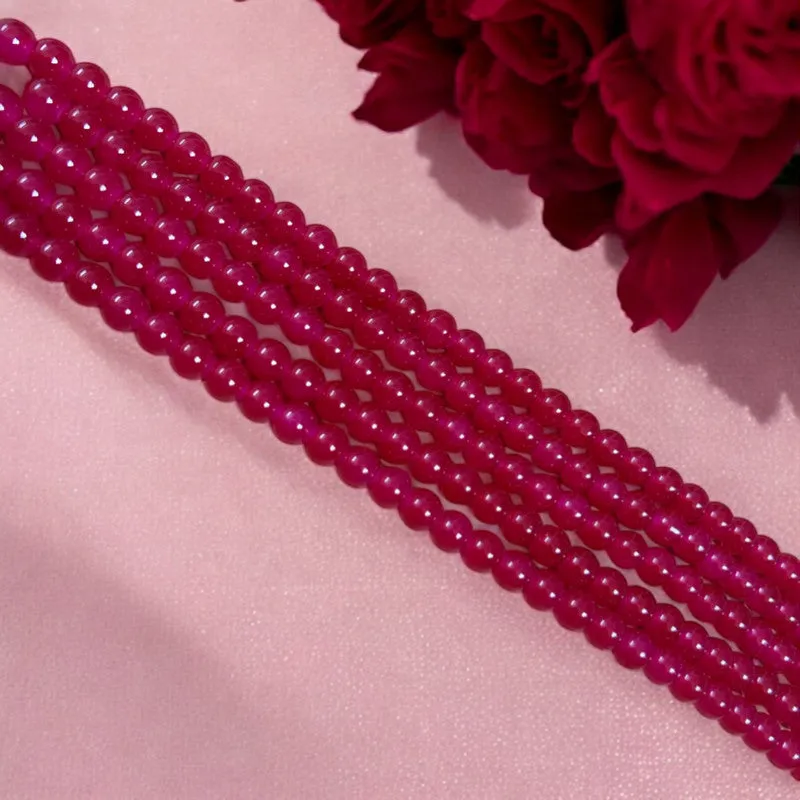 Jelly Beads - Maroon
